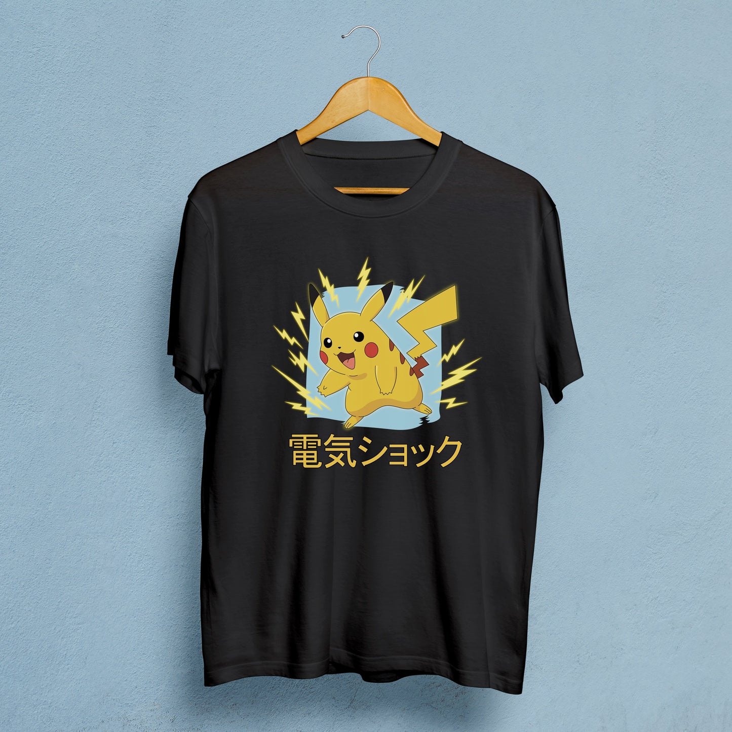 T-shirt Anime Inspired Pikachu Thundershock