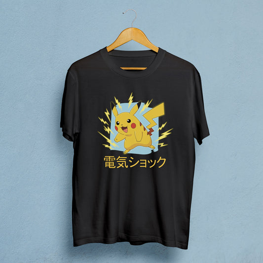 T-shirt Anime Inspired Pikachu Thundershock