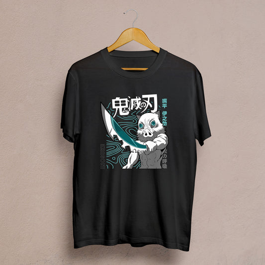 T-shirt Anime Inspired The Demon Slayer Inosuke